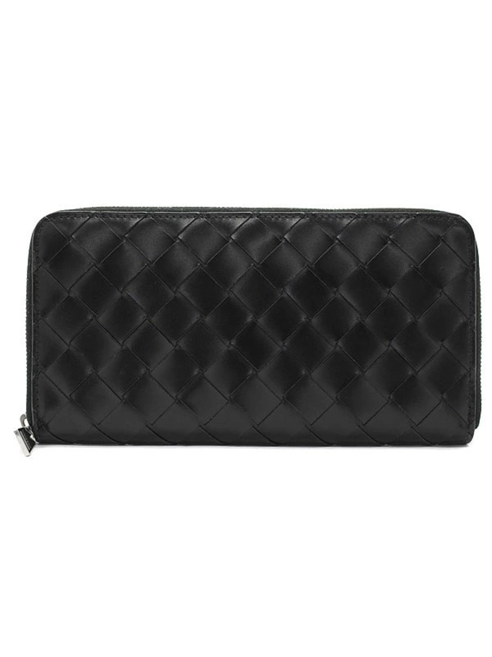 Bottega Veneta Intrecciato Zip Around Wallet Round Zipper Long